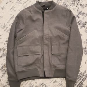 NWT Men's Tavik Harford Bomber Grey Jacket military style - Sz S